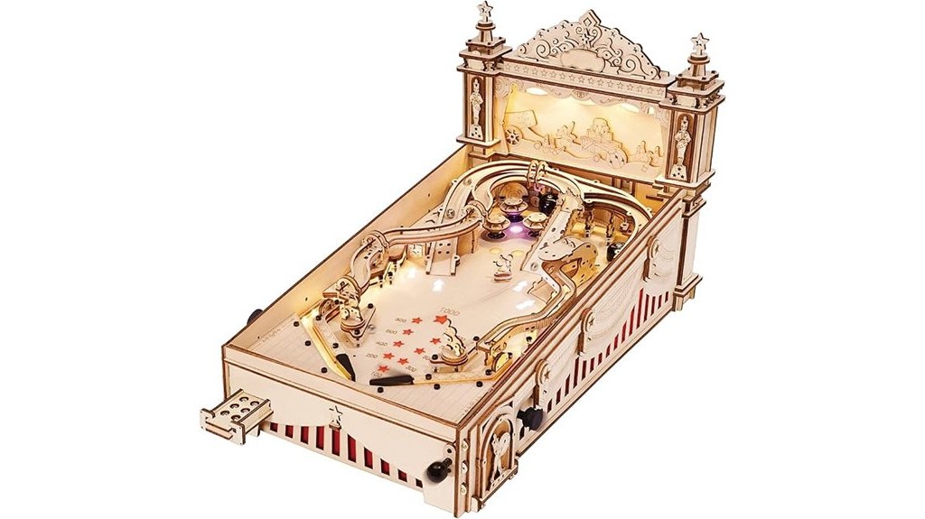 3d wooden pinball puzzle
