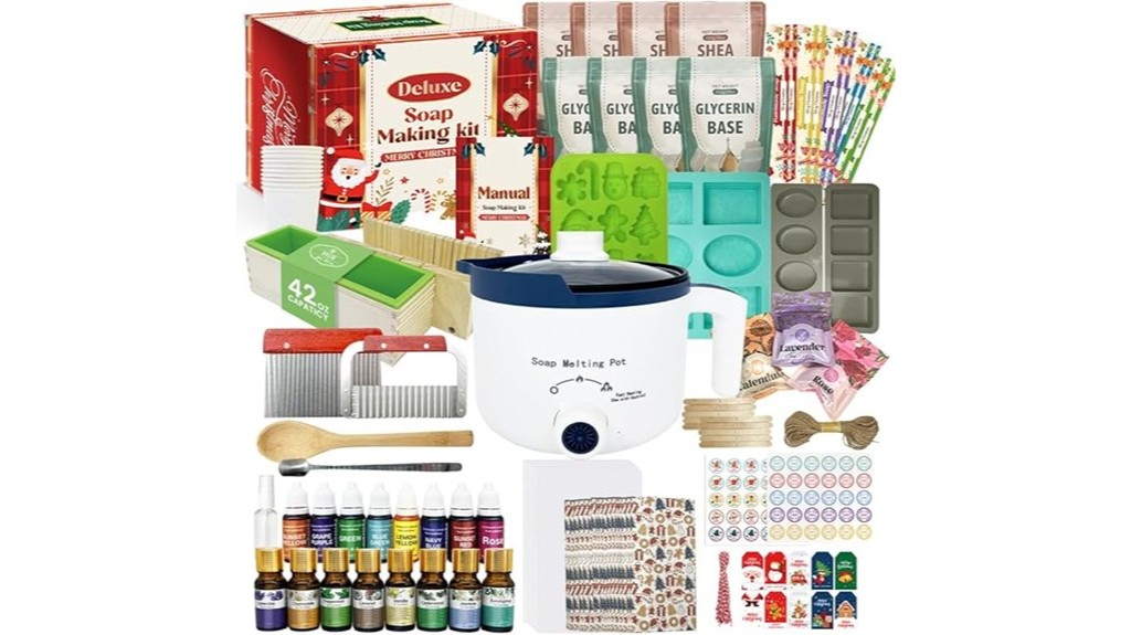 adult christmas soap kit