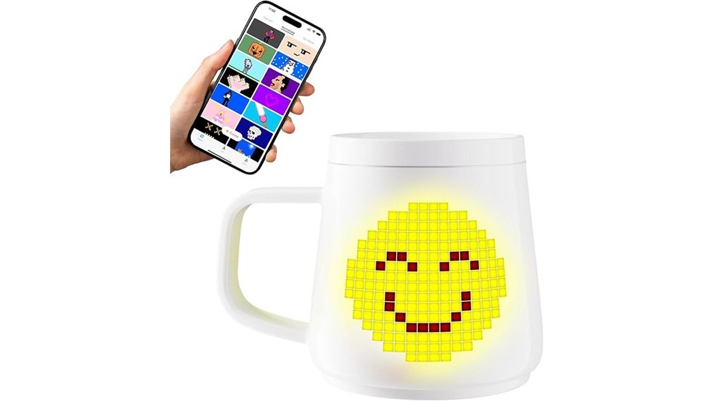 ai enhanced pixel mug app