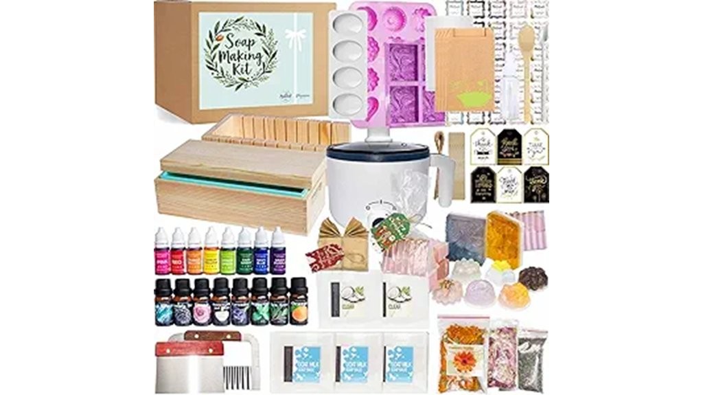 family soap making kit