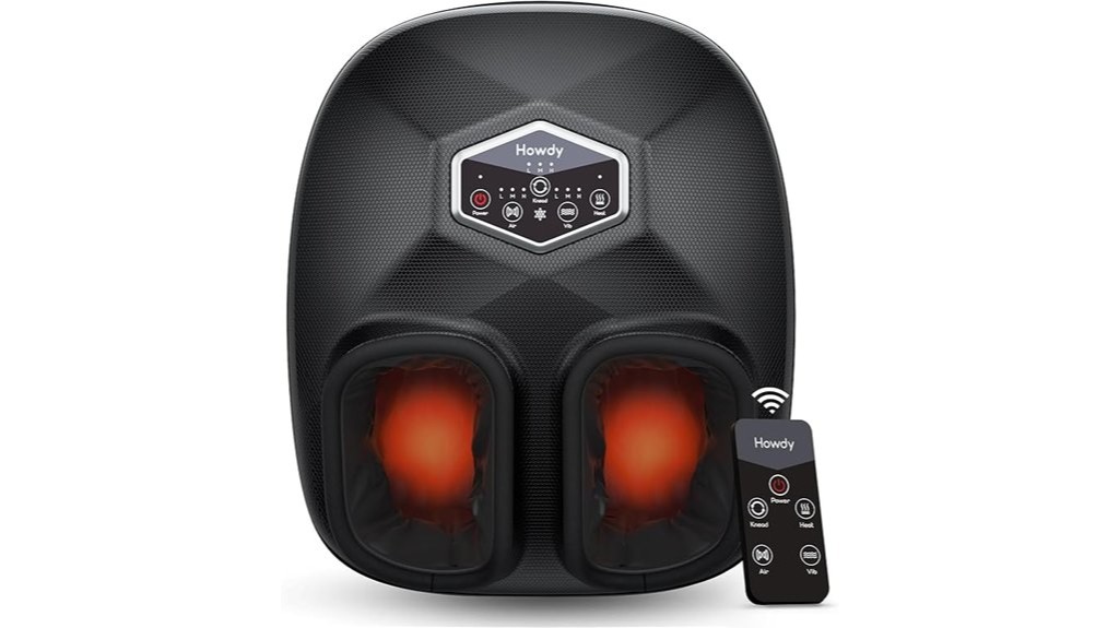 heated remote plantar massager