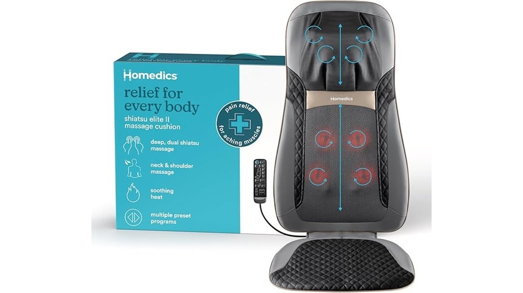 heated shiatsu back cushion