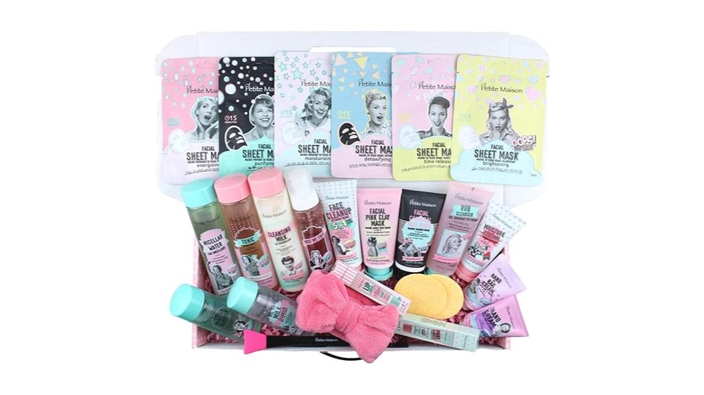 luxury spa skincare gift