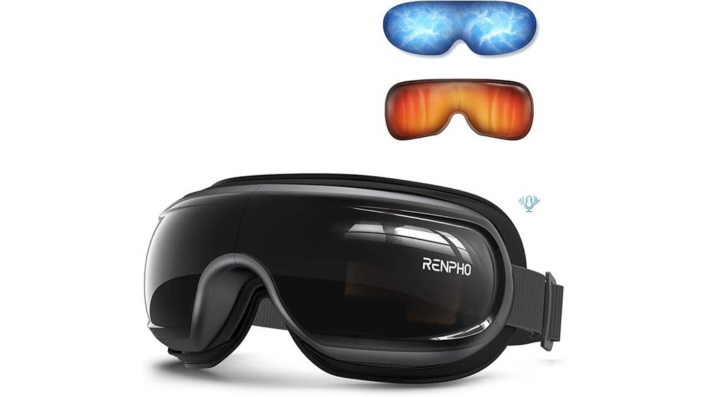 renpho eyeris heated cooling massager