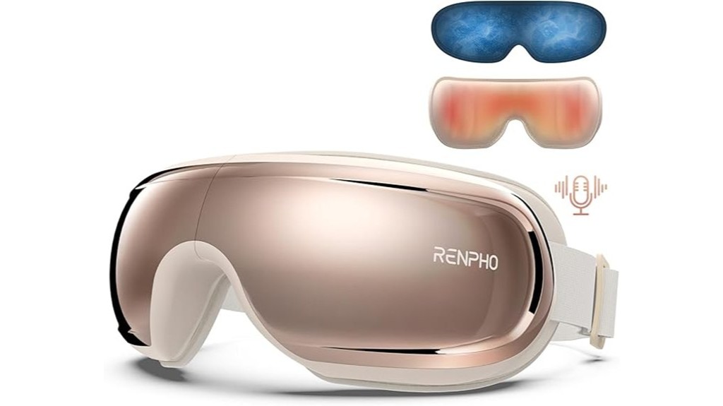 renpho heated cooling eye massager