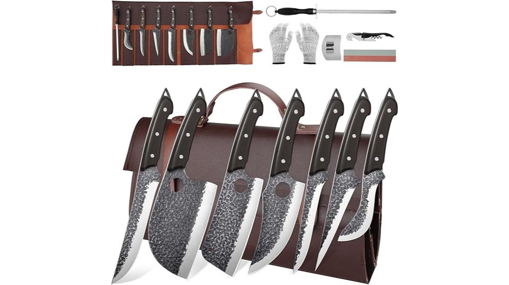 rococo 13 piece cleaver set