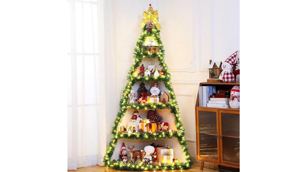 six tier six foot village stand