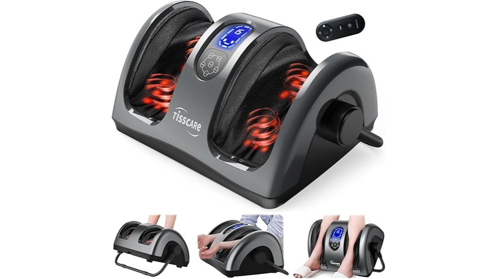 tisscare heated foot massager