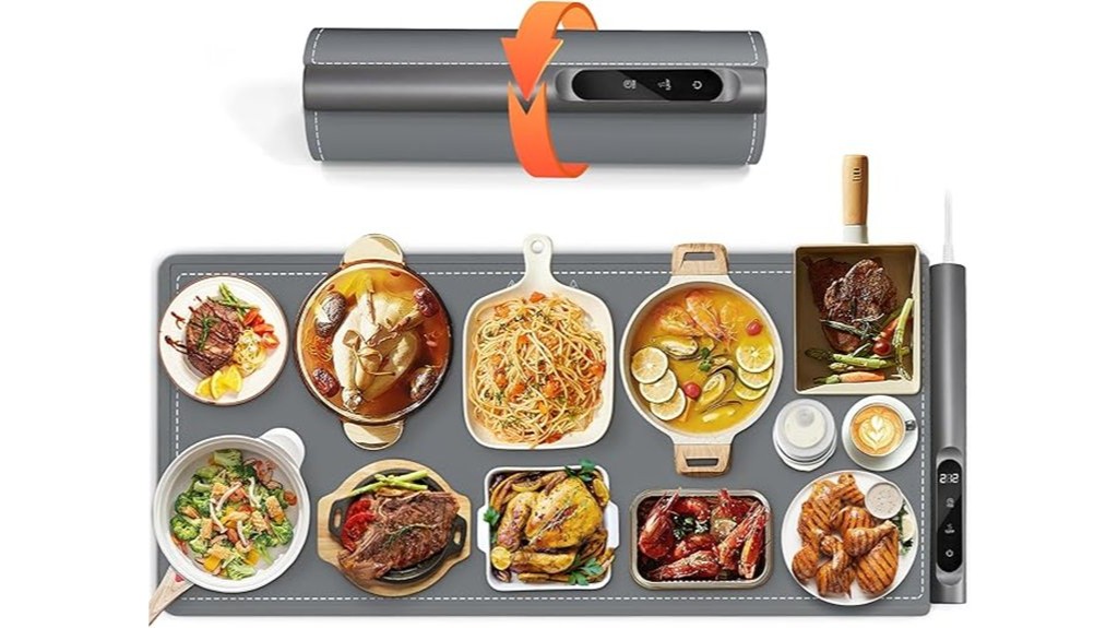 xxl graphene food warmer